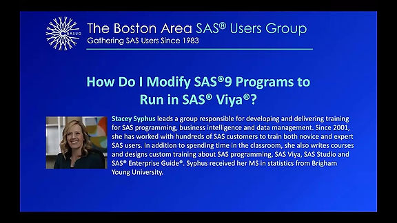Ho Do I Modify SAS 9 Programs to Run in SAS Viya